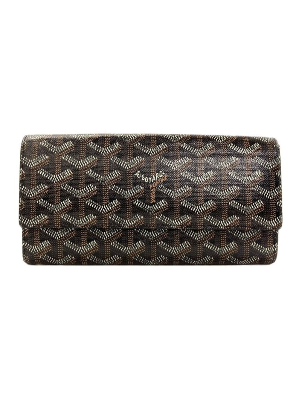 Goyard Herringbone Pattern Wallet